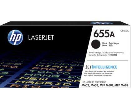 Toner HP Toner 655A Czarny Cartridge CF450A